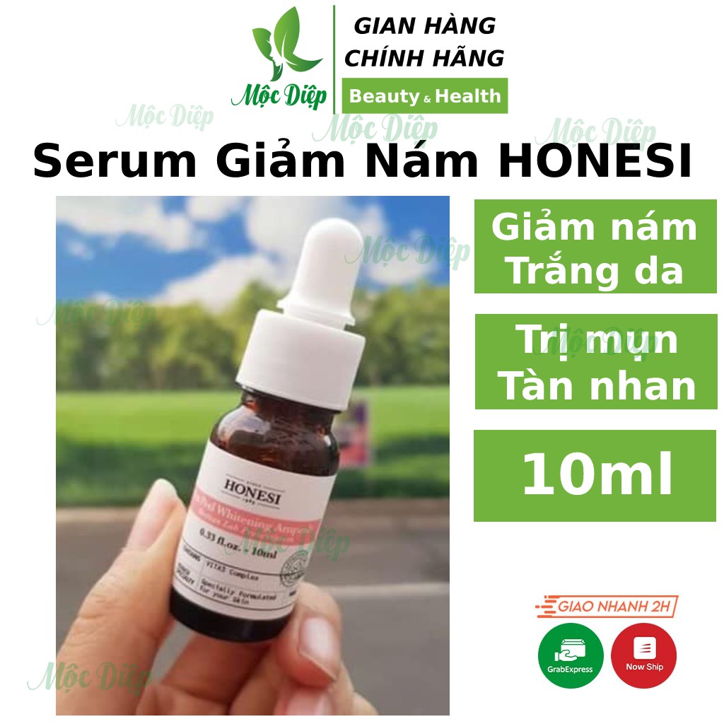 Serum Trắng Da Giảm Nám HONESI Tinh chất tế bào gốc Honesi Vita Peel Brightening Ampoule - Mộc Diệp