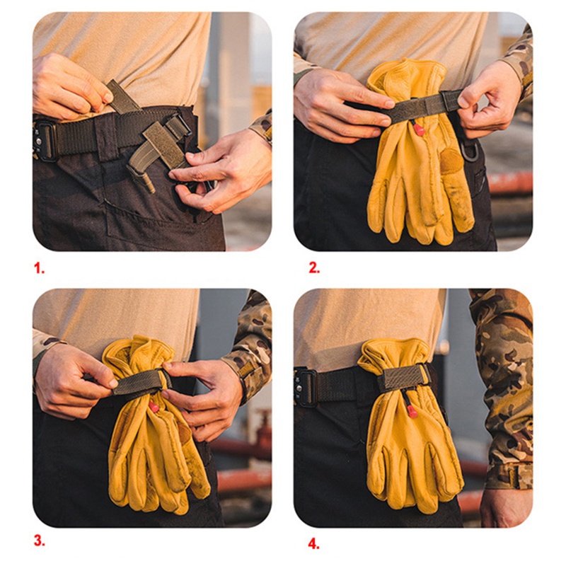 Găng Tay Quân Đội Đa Năng Tiện Dụng Khi Leo Núi