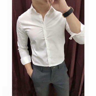 Com Bo Quần ÂU Xám Đậm  + Áo Sơ Mi Trắng ( Bao gồm Quần + Áo ) - Sale Off - Giảm Giá Tất Cả 50%