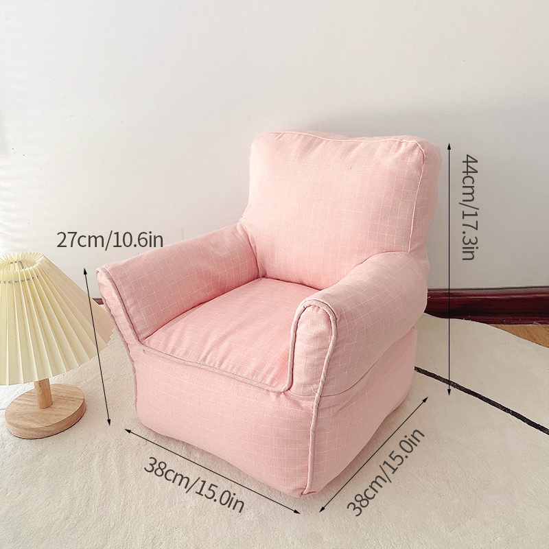 Ghế Lười Sofa Mềm Mại Có Túi Đựng Đồ Tiện Lợi Dành Cho Người Lớn Và Trẻ Em