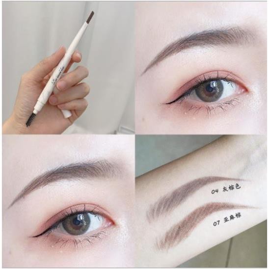 Chì kẻ chân mày LAMEILA eyebrow pencil kèm đầu chuốt | BigBuy360 - bigbuy360.vn