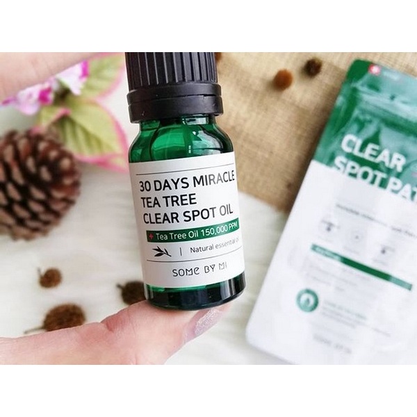 Tinh Dầu Tràm Trà Some By Mi 30 Days Miracle Tea Tree Clear Spot Oil 10ml | BigBuy360 - bigbuy360.vn