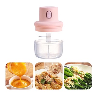 Máy Xay Tỏi , Ớt Sạc Điện Tự Động Đa Năng Cầm Tay Mini Say Khoẻ Bền -Gbear_Shop