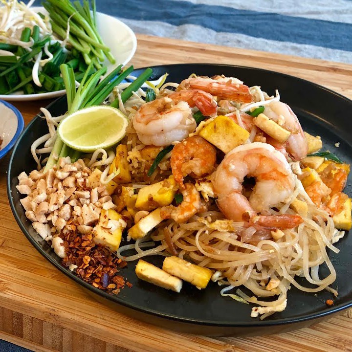 Sốt Gia vị Padthai đậm đặc siêu ngon 50g Kanokwan hoàn chỉnh món Pad Thai xào Thái Lan