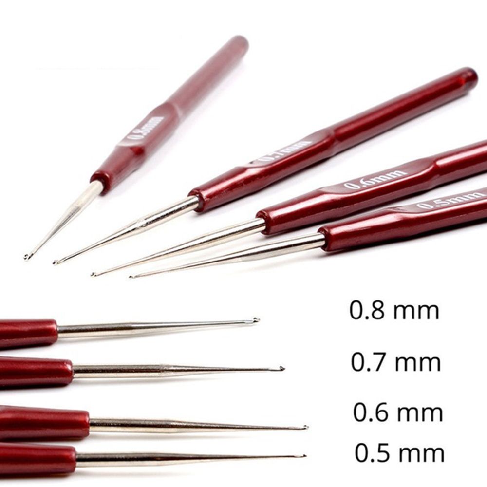 1/4 Kim móc len bện tóc chuyên dụng
