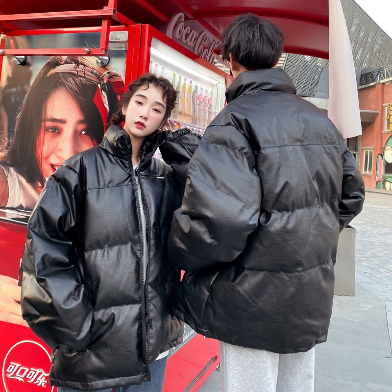 Áo khoác da PU phong cách Hàn Quốc 2020 trẻ trung sành điệu cho cặp đôi