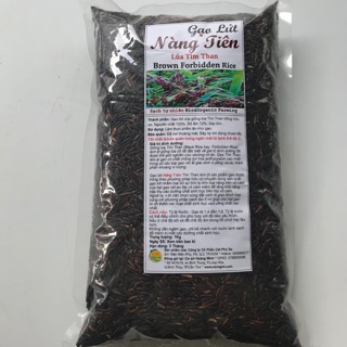 Gạo Lứt Tím - Nàng Tiên ( lúa tím than)