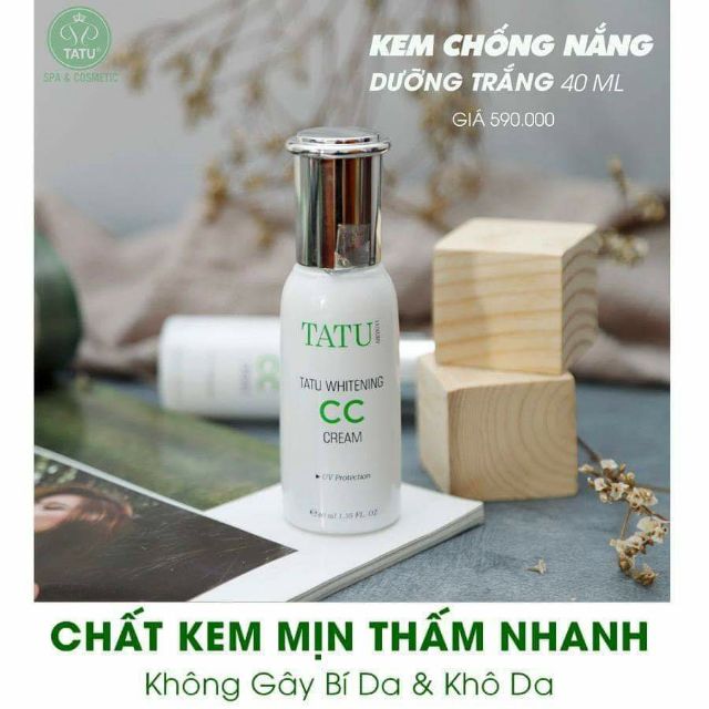 Kem chống nắng Cream CC Tatu