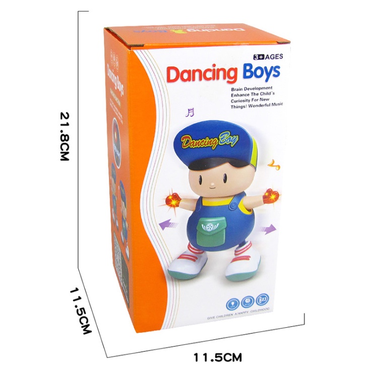 Đồ chơi Em Bé nhảy Hiphop có đèn, có nhạc loại xịn - Dancing Boy