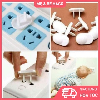 Combo 10 nút bịt ổ điện loại 2 chấu