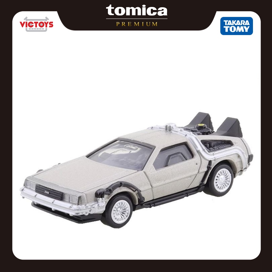 Xe Mô Hình Tomica Premium Unlimited 07 Back to the Future De Lorean  186915 - Victoys
