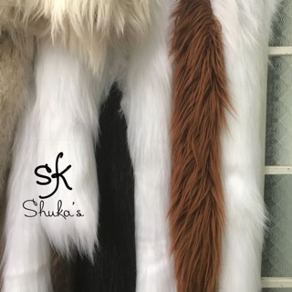 Combo 10 dây - Vải lông vụn - thảm lông vụn