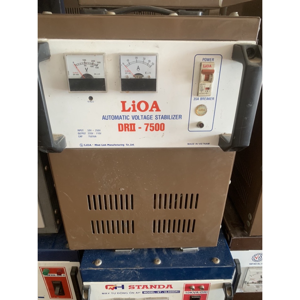 LIOA 7.5KW GIẢI 50-250V HÀNG CŨ