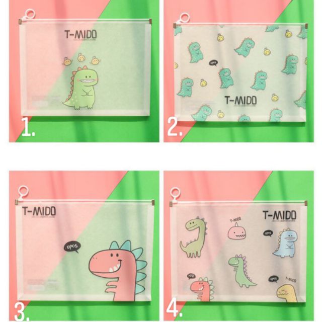 Túi đựng bài kiểm tra, tài liệu siêu cute