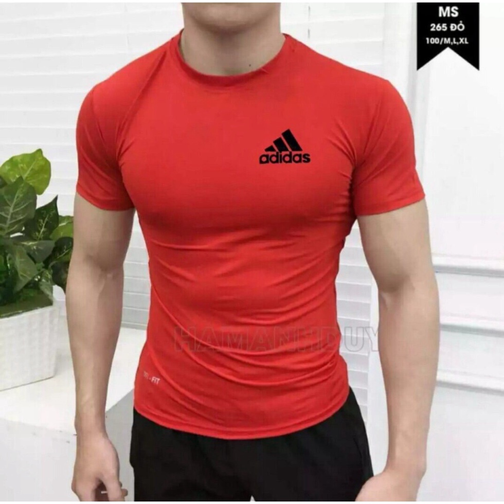 ⭐ Áo thun lạnh nam thể thao⚡Cao Cấp⚡ cổ tròn cộc tay thun lạnh co giãn 4  thông hơi thoáng mát _KVINDstore08