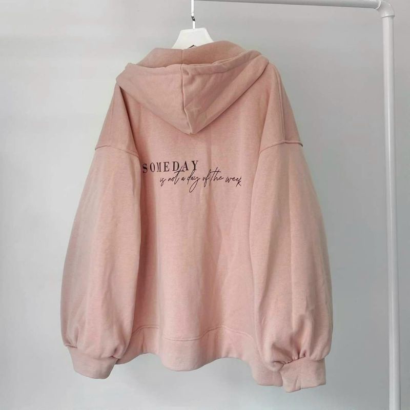 Áo Khoác Nỉ Kiểu Hoodie Unisex Rộng Sunday Cặp Nam Nữ💖HOT RẺ ĐẸP💖 Chống Nắng Thu Đông iCouple  Jackets