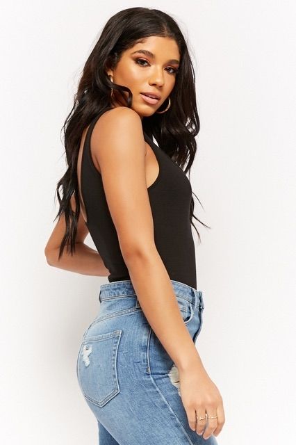 Bodysuit f21 xuất dư vnxk áo liền thân | BigBuy360 - bigbuy360.vn