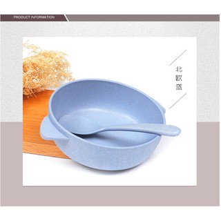 Bộ Tô Bát Lúa Mạch Kèm Muỗng XIAOMEI