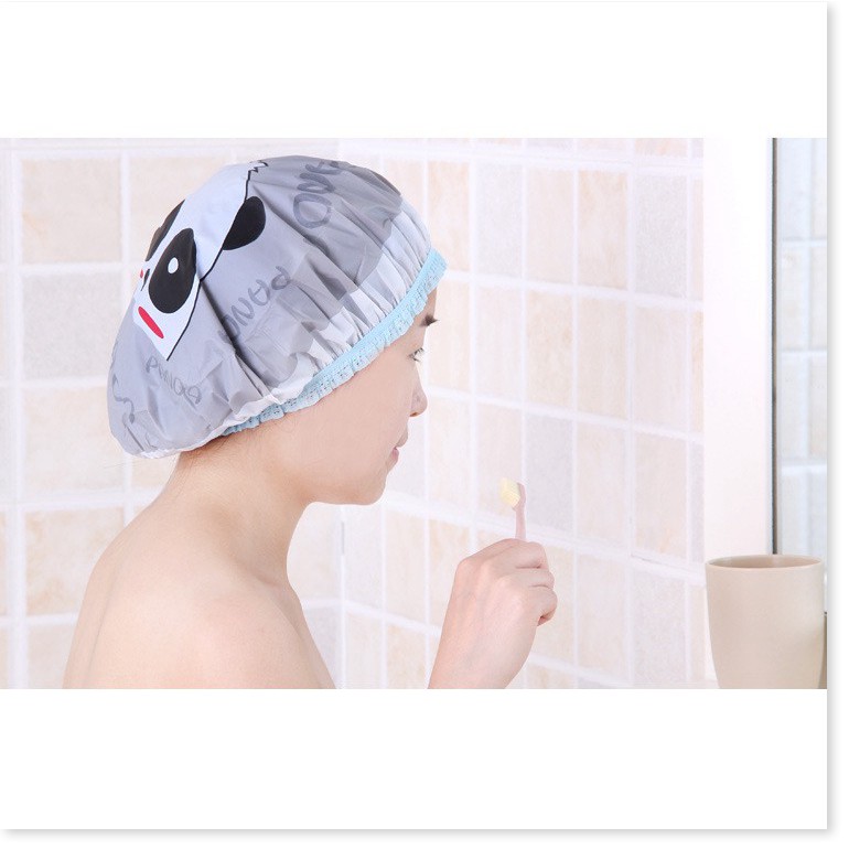 Mũ tắm  💯GIÁ VỐN] Nón tắm trùm đầu hình thú xinh xắn, đa năng, dễ sử dụng 3355