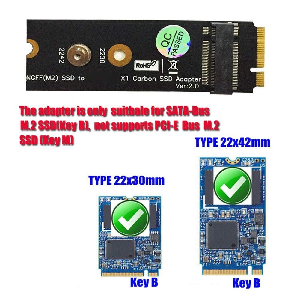 M.2 NGFF SSD to  SSD ThinkPad X1