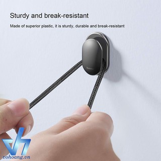 Bộ 4 Miếng dán đa năng Baseus Small Shell Vehicle Hook LV499