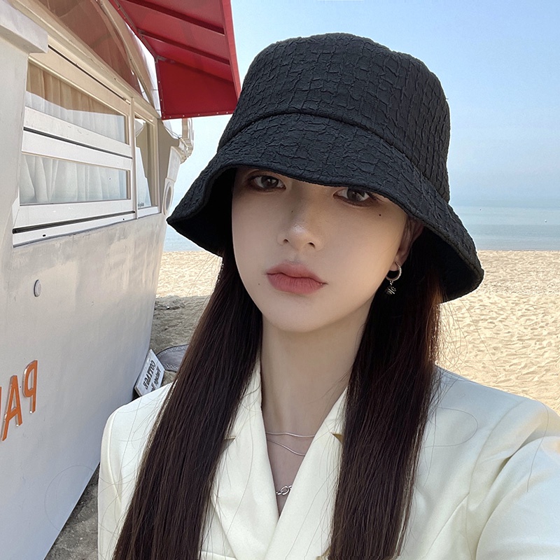 Mũ Xô Mỏng Che Nắng Mùa Hè Dạng Gập Hai Mặt Phong Cách Thời Trang Chất Lượng Cao Cho Nữ