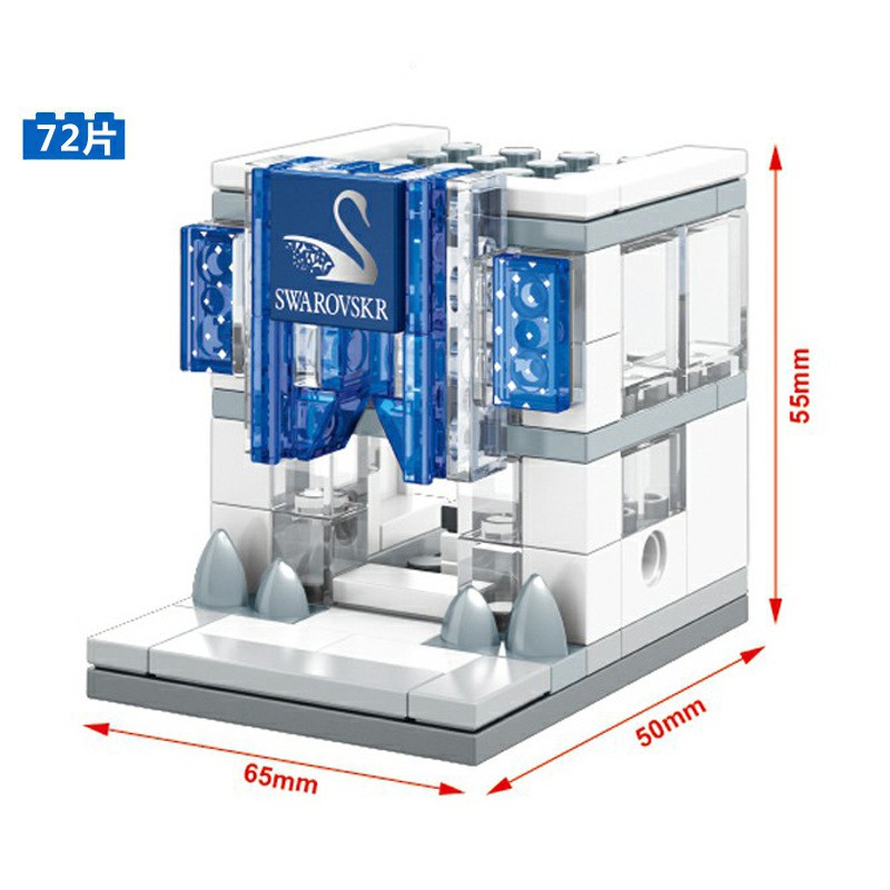 Bộ Đồ Chơi Lắp Ráp Mô Hình Nhà 3d Cho Bé