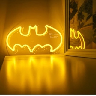 Decor led neon sign Đèn trang trí hình batman