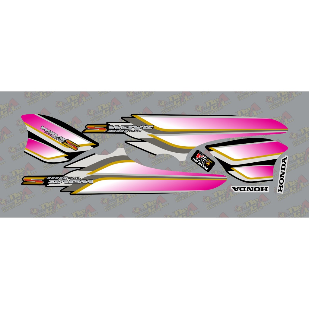 Tem rời Wave 50 - 100 cc Đời 2006-2016 mẫu wave s zin 917466