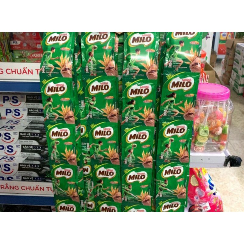 sữa milo dây 10 gói 22g