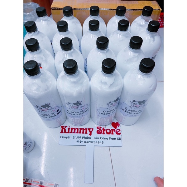 01 Chai 1000ml Ủ sữa non kích trắng body