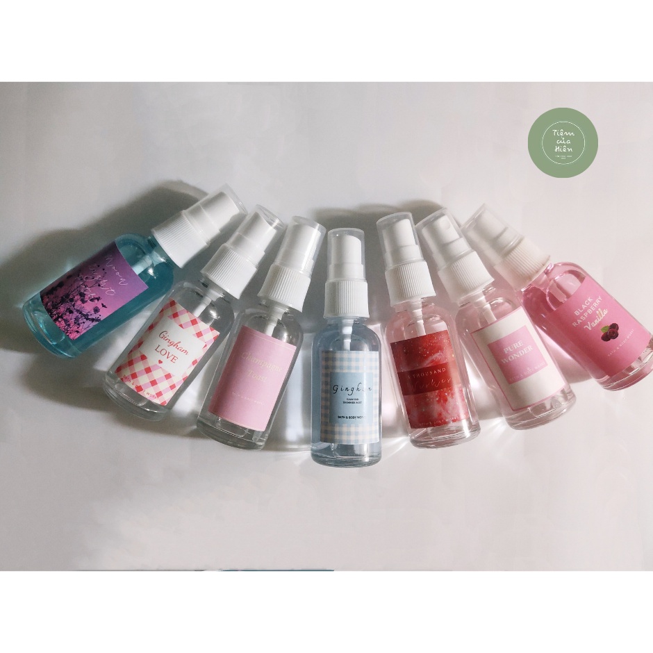 Xịt thơm toàn thân - Body Mist Bath & Body Works Chiết 32ml 10ml BBW