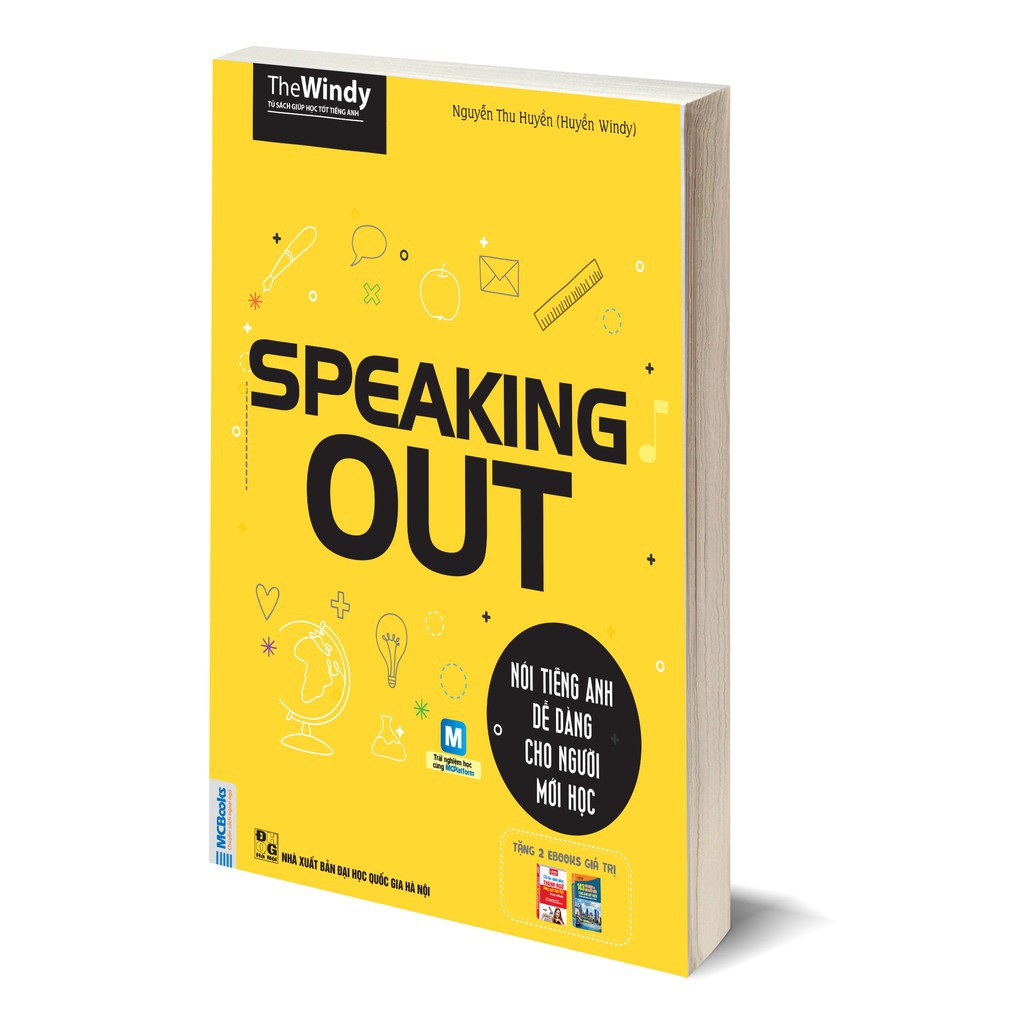 Sách - Speaking Out - Nói tiếng anh dễ dàng cho người mới học (Tái bản 2019) - Tặng kèm bookmark