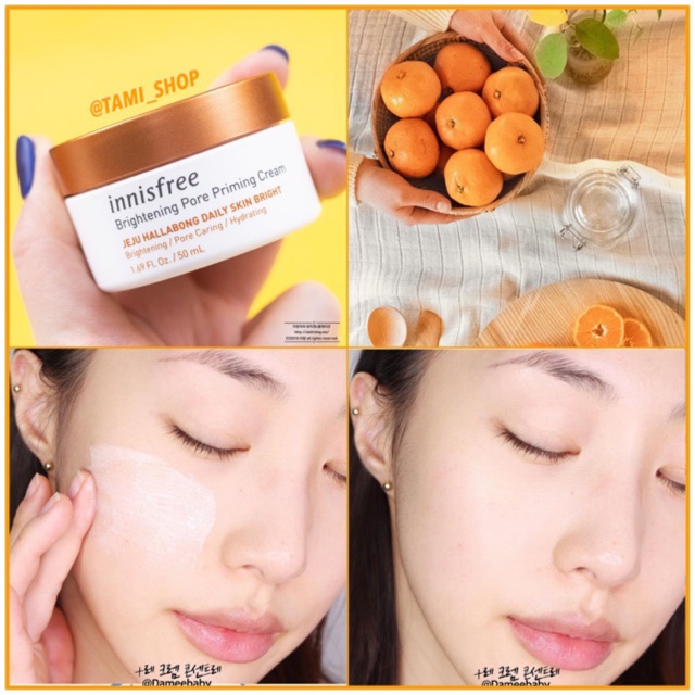 KEM DƯỠNG DA INNISFREE BRIGHTENING PORE PRIMING CREAM