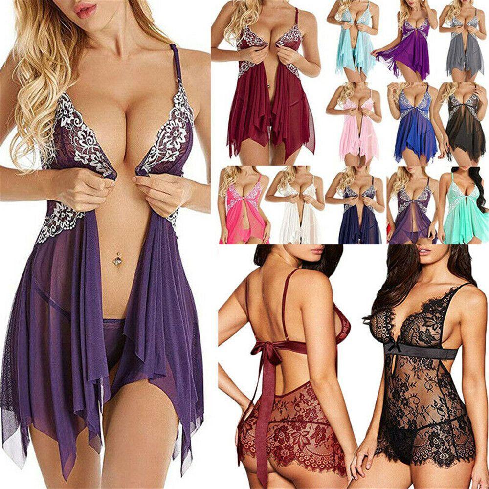 Đầm Ngủ Xuyên Thấu Gợi Cảm Mới