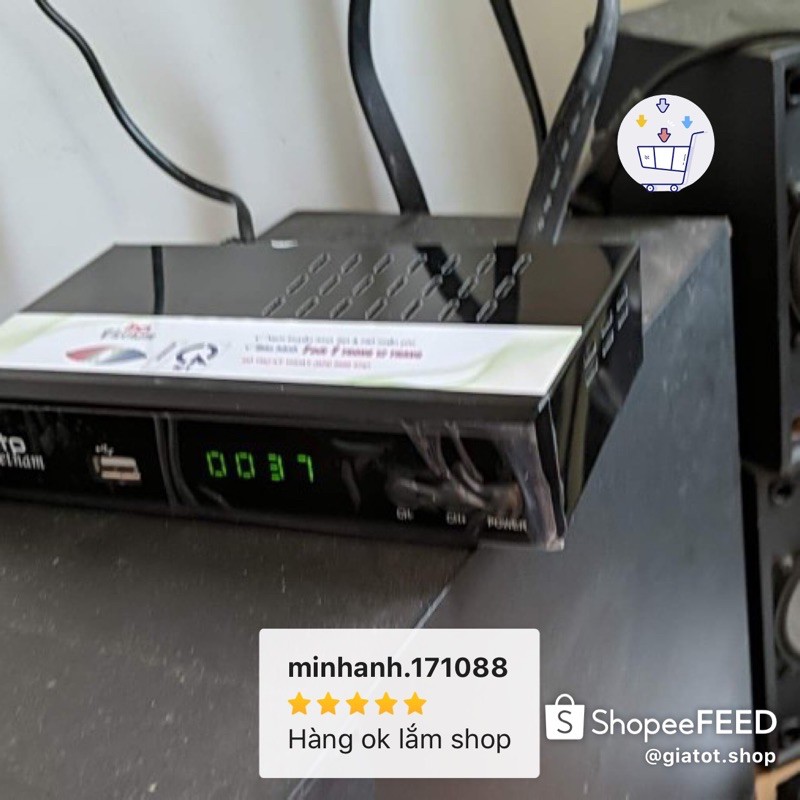 Đầu thu kỹ thuật số DVB T2 LTP STB1406 tặng Anten DVB T2