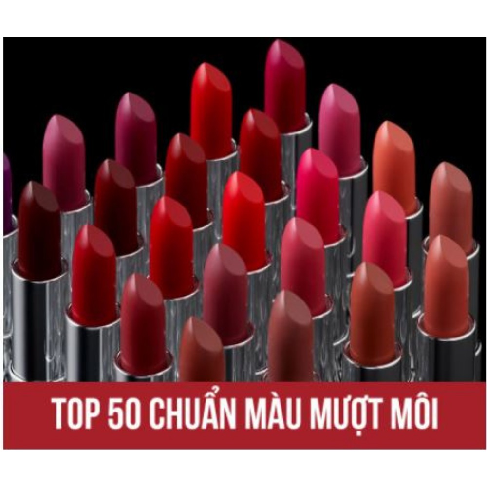 Son Lì Maybelline New York Mịn Môi Dưỡng Môi Color Sensational Creamy Matte 702 Tangerine Wave Hồng Đào 3.9g