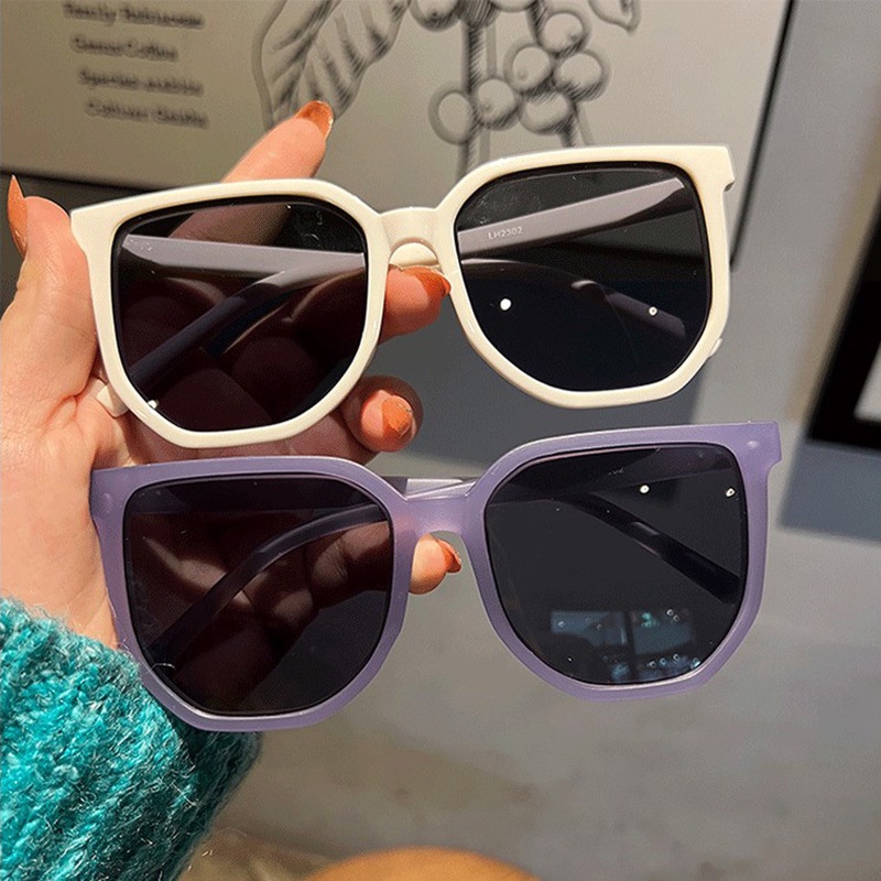Kính Mát Gọng Vuông Cỡ Lớn Chống Tia UV Thời Trang