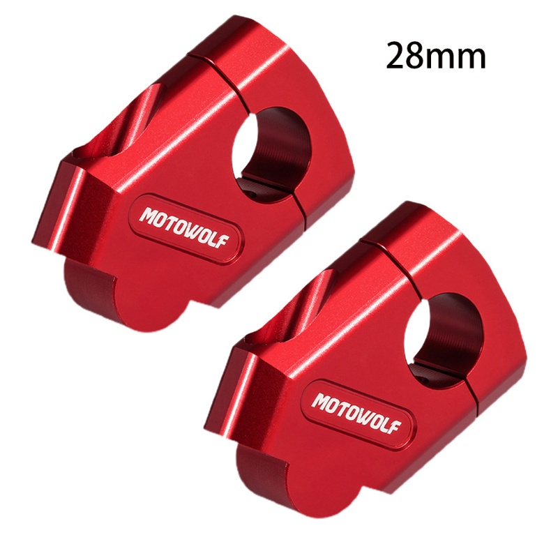 Bộ Kẹp Nâng Chiều Cao Tay Lái Xe Máy 22mm 28mm