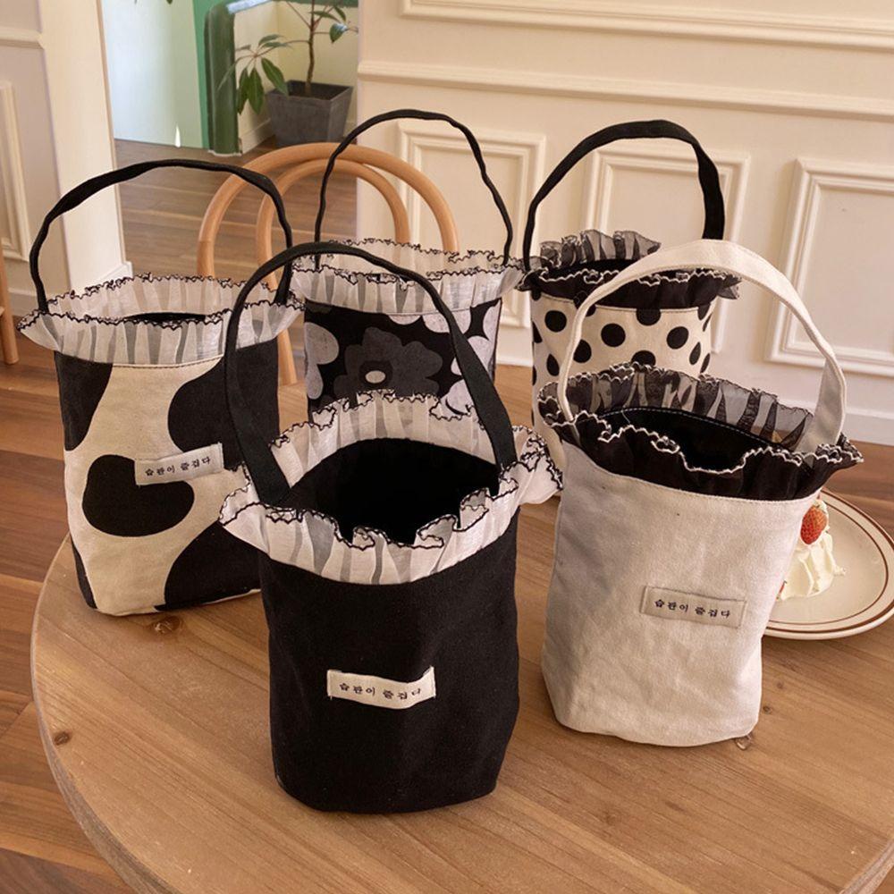 Mxgoods Túi Canvas Mini Đựng Điện Thoại Thời Trang Hàn Quốc