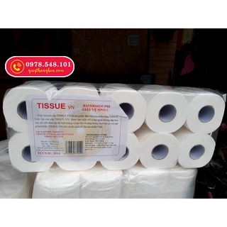 Giấy vệ sinh Tissue 10 cuộn 3 lớp