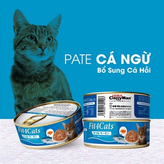 Patê Mèo Fit4cats Cattyman vị - Cá Ngừ, Thịt Gà, Thanh Cua ngon khó cưỡng