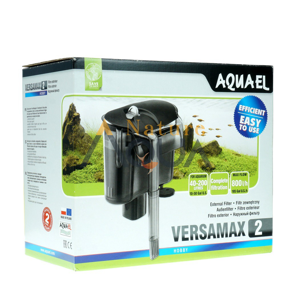 AQUAEL VERSAMAX -LỌC TREO AQUAEL CAO CẤP-MADE IN POLAND