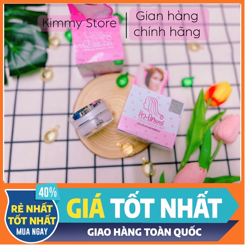 Kem dưỡng nách Q - nic Care thái lan lẻ hộp 15g