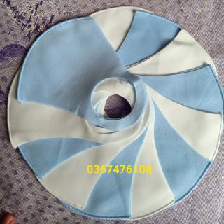 Khẩu trang vải poly 2 da