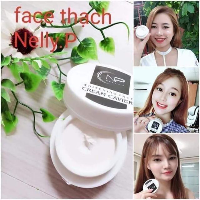 Kem face thạch của nelly.p dưỡng trắng da mặt