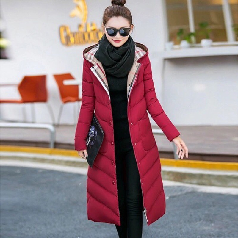 ÁO PHAO DÁNG DÀI HÀNG QUẢNG CHÂU CAO CẤP