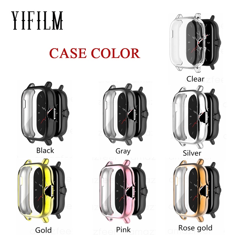 YIFILM Ốp Bảo Vệ 2 Trong 1 Bằng Kim Loại Từ Tính Dành Cho Amazfit GTS 2 mini / Bip S Lite / Bip U Pro / GTS 2 / GTS 3