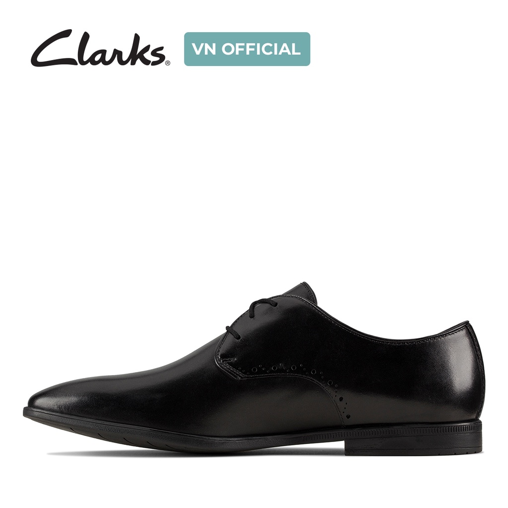 Giày Oxfords nam CLARKS Bampton Park màu đen