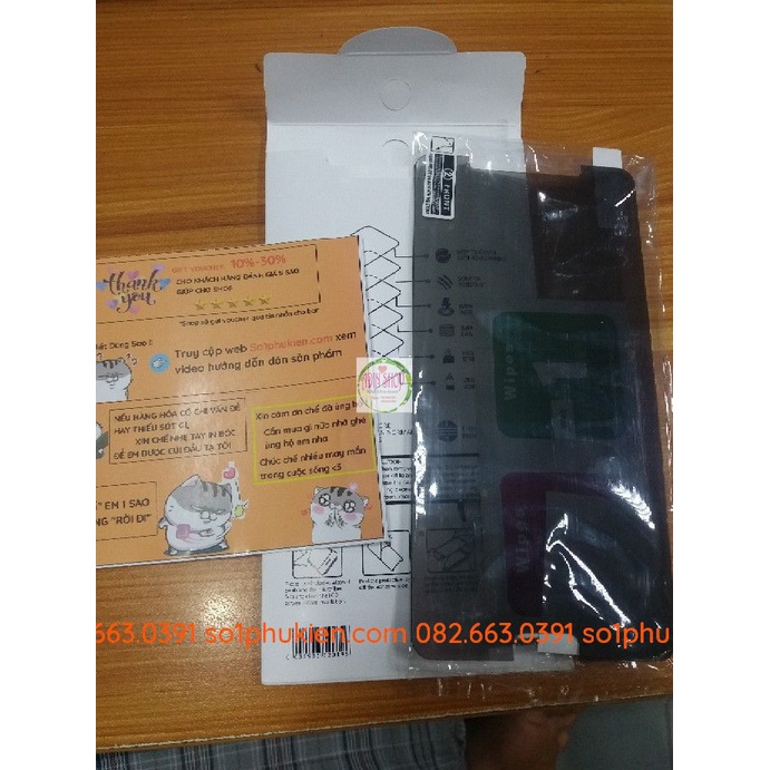 Dán chống nhìn trộm Samsung A9 pro 2016 A9 2018 A8 STAR A9 STAR dẻo nano cường lực 9H+